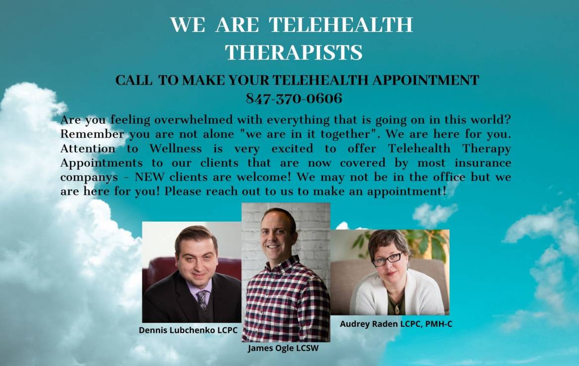 Telehealth is available – We are here for you!