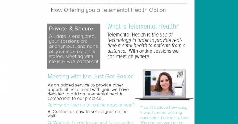 Telehealth -video appointments