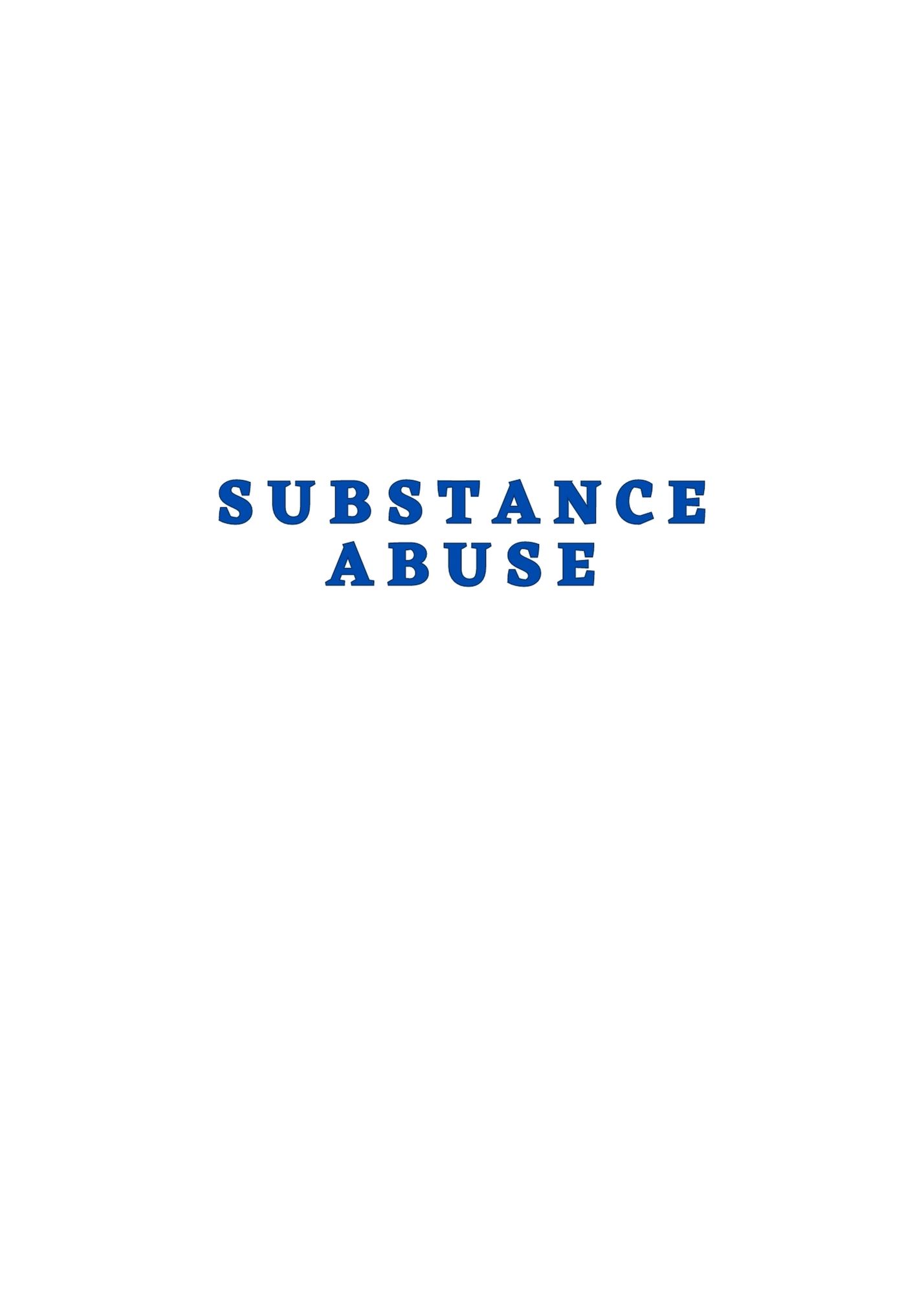 substance abuse classes